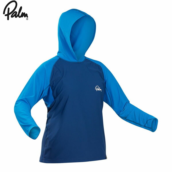 パーム Palm インナー ラッシュガード Helios hoodie ヘリオスフーディー Navy 12821 カヌー カヤック UPF 50+ 高階救命器具 PAL12821NVY