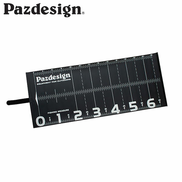 パズデザイン Pazdesign PAC-315 プロテクトメジャー65II ブラックホワイト 釣り メジャーシート 計測 PAZPAC315BWT