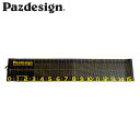 パズデザイン Pazdesign PAC-363 プロテクトメジャー150 ブラックイエロー 釣り メジャーシート 計測 PAZPAC363BYL