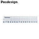 パズデザイン Pazdesign PAC-363 プロテクトメジャー150 ホワイトブルー 釣り メジャーシート 計測 PAZPAC363WBL