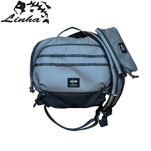 LINHA リーニア STP-03 SWITCH ONESHOULDER BAG THE RAPTOR GRAY ショルダーバッグ FISHING BAG LIN4571470440185