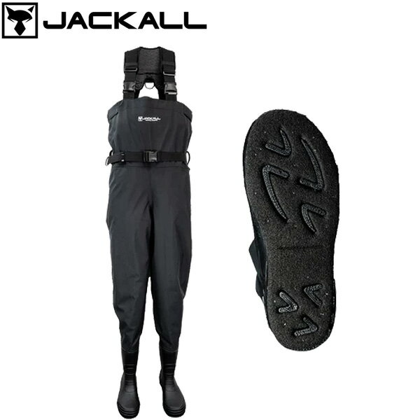 ジャッカル ブリーザブルシークウェーダー フェルトピン(FP) JACKALL JAC013