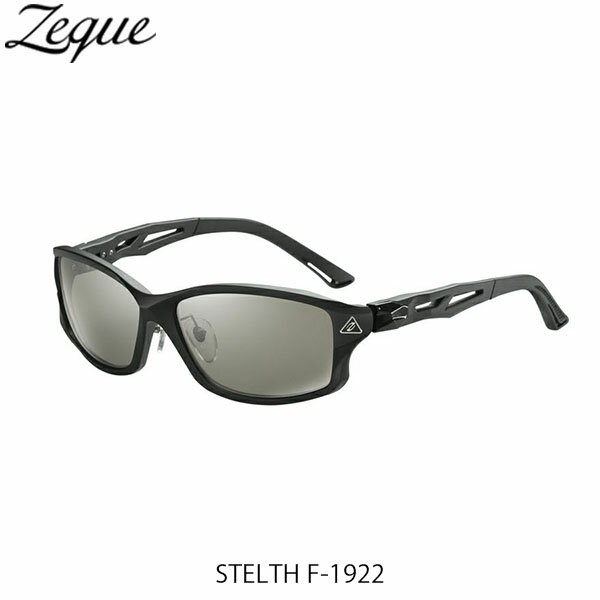 Zeque ゼクー ジールオプティクス ZEAL OPTICS 偏光サングラス 偏光グラス 偏光レンズ STELTH F-1922 MATTE BLACK TRUEVIEW SPORTS×SILVER MIRROR GLE4580274168768