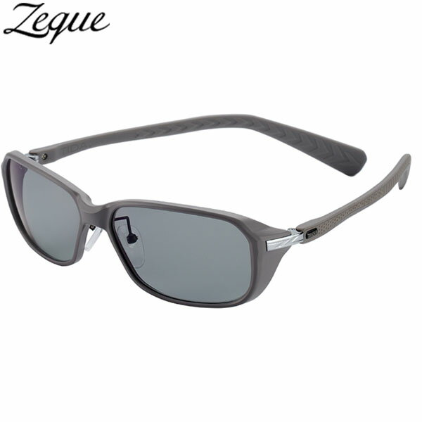 ゼクー Zeque 偏光サングラス ティーダ TIDA グレージュ トゥルービュー F-2187 6カーブ 釣り 偏光グラス ジールオプティクス GLE4580274176855
