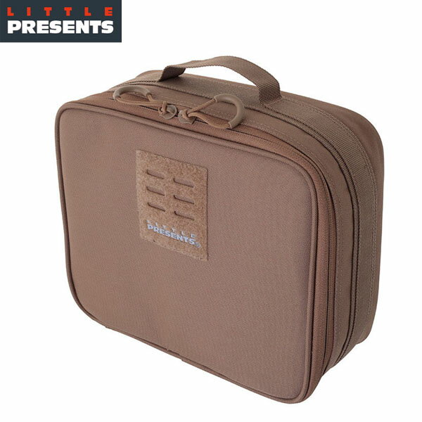 リトルプレゼンツ タックルケース セミハードリールケースM ブラウン B-37 LITTLE PRESENTS フィッシン..
