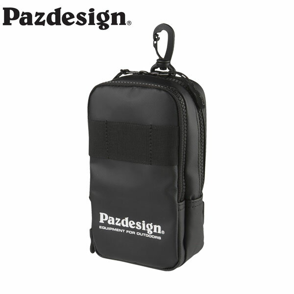 パズデザイン Pazdesign ポーチ 小物入れ WファスナーTPポーチ PAC-401 ブラックホワイト 釣り フィッシング PAZPAC401BWT