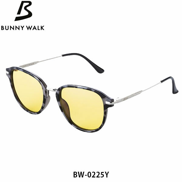 BUNNY WALK 偏光サングラス バニーウォーク BW-0225Y フレーム ブラックデミ レンズ YELLOW / NIGHT LENS アウトドア スポーツ 偏光グラス 釣り フィッシング ジールオプティクス ZEAL OPTICS GLE4580274171393