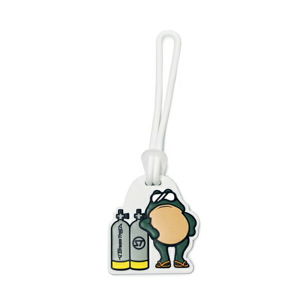 ストリームトレイル ネームタグ キーホルダー StreamTrail NameTag DaveScubaTankWhite STR4542870021281