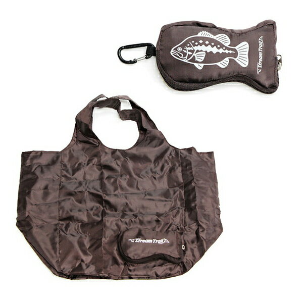 ストリームトレイル エコフィッシュ エコバッグ StreamTrail EcoFish BassBrown STR4542870023735