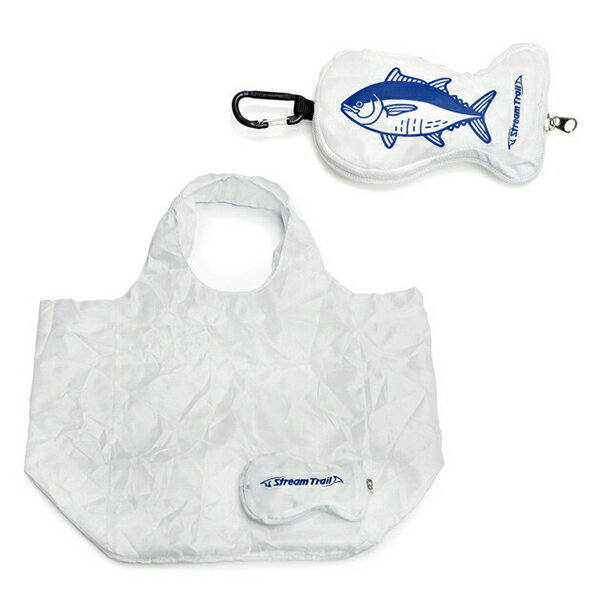 ストリームトレイル エコフィッシュ エコバッグ StreamTrail EcoFish MaguroWhite STR4542870023780