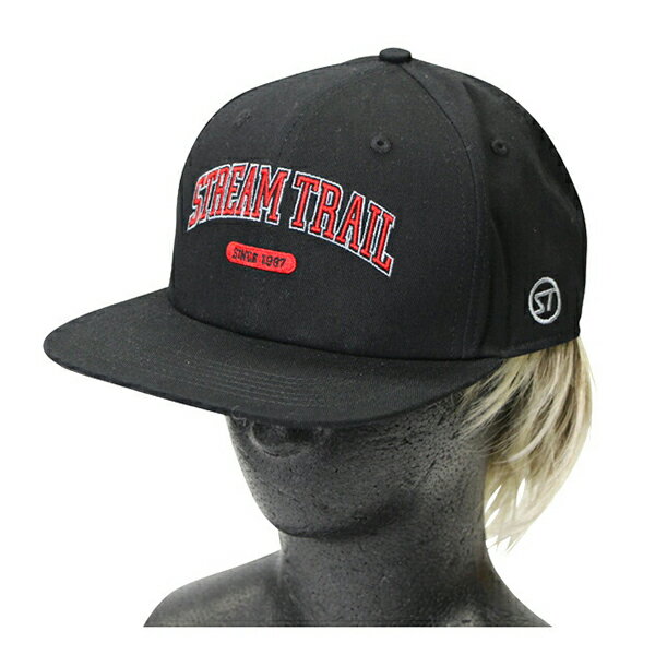 Rakuten - ストリームトレイル ストレートキャップカレッジ 帽子 StreamTrail StraightCapCollege Black STR4542870564566