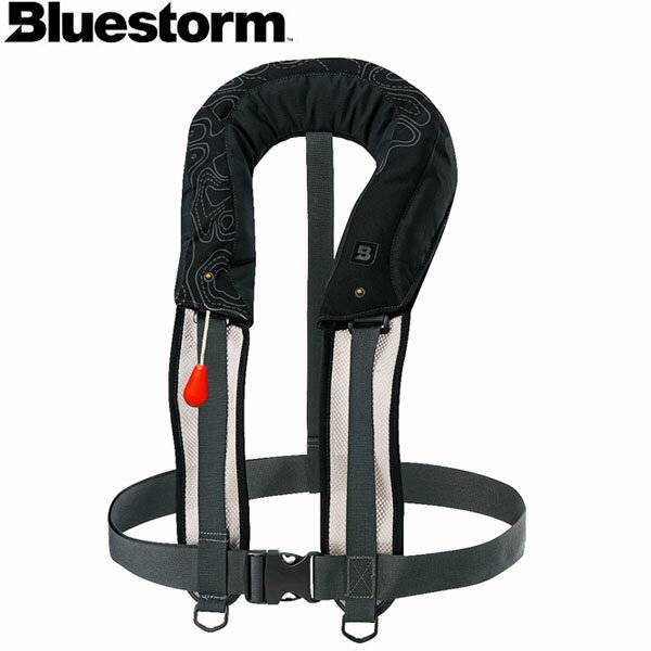 ブルーストーム BLUESTORM 膨脹式ライフジャケット Reモーゲット ラヴァブラック BSJ-8330RS 国土交通省型式承認品 TypeA 高階救命器具 BLUBSJ8330RSLBL