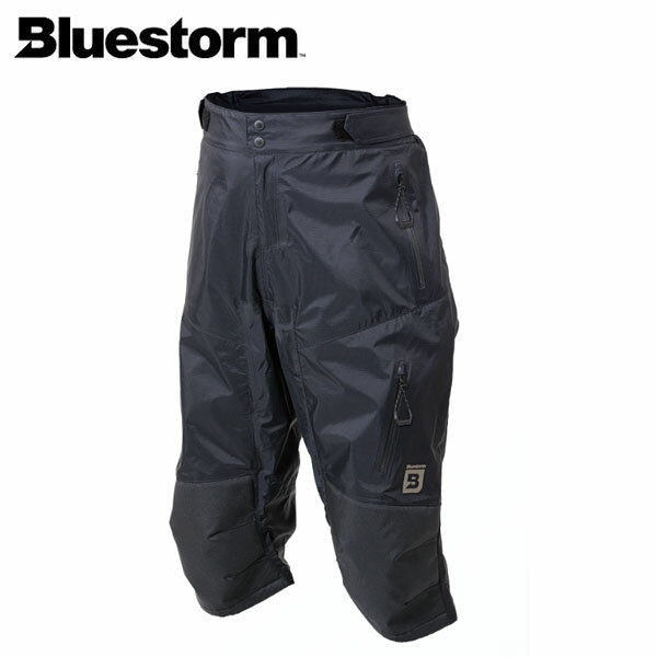 BLUESTORM ブルーストーム フィッシングウェア レインパンツ ポンティアス ハーフパンツ ラヴァブラック BSJ-STP3 高階救命器具 BLUBSJSTP3LBL