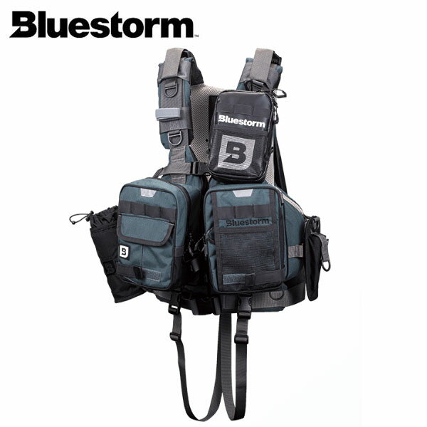 BLUESTORM ブルーストーム 固型式ライフジャケット バラット Gray 日本小型船舶検査機構性能鑑定適合品 L2 L2-BSJ40 高階救命器具 BLUL2BSJ40GRY