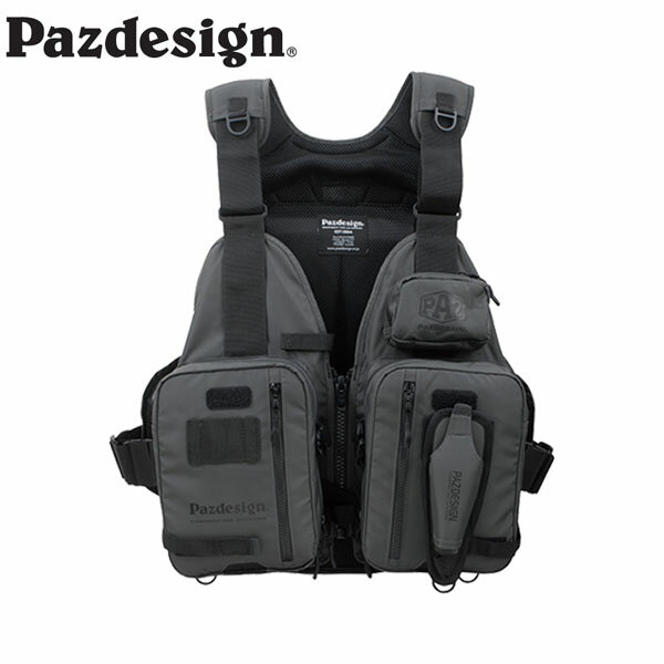 パズデザイン Pazdesign SLV-035 PSLオールラウンドベスト ガンメタ PSL All ROUND VEST PAZSLV035GMT