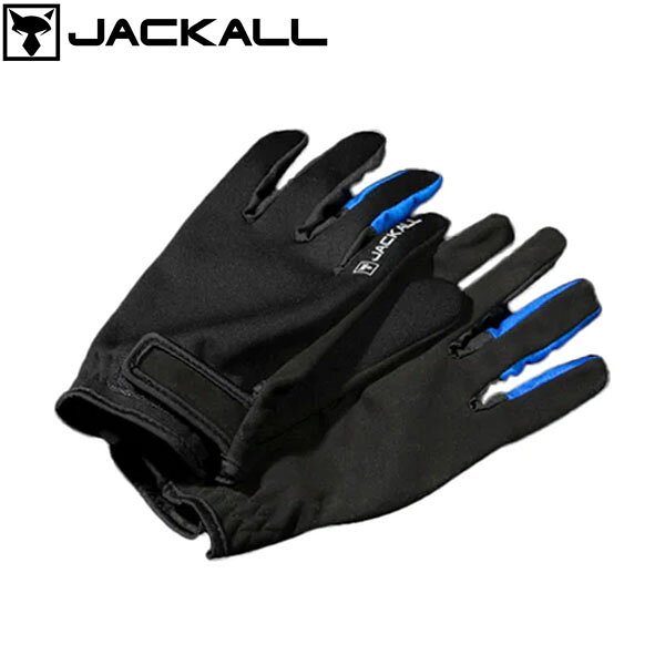 JACKALL ジャッカル フィッシンググローブ バーサタイルグローブ ファイブフィンガー ブルー 釣り フィッシング JAC086