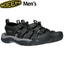 キーン ニューポート メンズ サンダル KEEN NEWPORT MEN SANDAL Black×SteelGrey KEE1022247