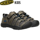 L[ V[Y LbY j[|[g V[ KEEN YOUTH NEWPORT SHOE STEELGREY~BRILLIANTBLUE KIDS KEE1025502