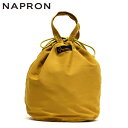 ナプロン NAPRON バッグ 鞄 巾着 サブバッグ 60/40 CLOTH PATIENTS BAG MUSTARD 13L 撥水 Z-NPPB43MT(4)