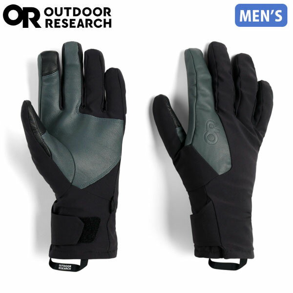 アウトドアリサーチ OUTDOOR RESEARCH メンズ グローブ 手袋 Ms シュアショット プロ グローブ ブラック 防水 Z-OR19845944001