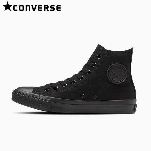 CONVERSE コンバース キャンバス オールスター HI ブラックモノクローム メンズ レディース ユニセックス 定番 スニーカー ハイカット 黒 CANVAS ALL STAR HI CON320601870