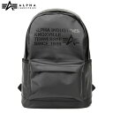 アルファインダストリーズ リュック メンズ アルファインダストリーズ ALPHA INDUSTRIES TZ1120 DAYPACK 19L ブラック リュックサック デイパック レディース メンズ 通勤 通学 TPUコーティング ALP6630010