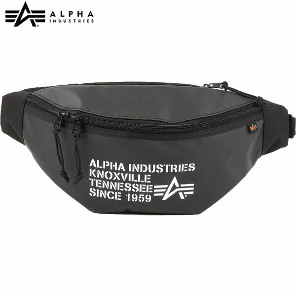 アルファインダストリーズ バッグ メンズ アルファインダストリーズ ALPHA INDUSTRIES TZ1121 WAIST BAG ホワイト ウエストバッグ ボディバッグ レディース メンズ 旅行 TPUコーティング ALP6630120