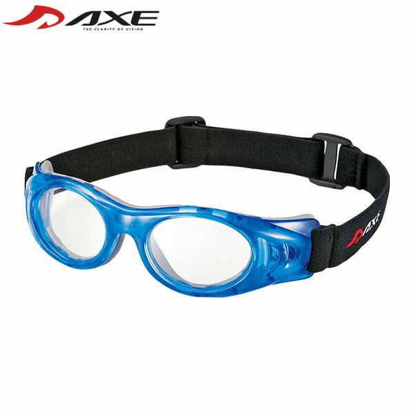 AXE アックス 保護メガネ Mサイズ ブルー/クリア AEP01 マルチスポーツ AXEAEP01BU