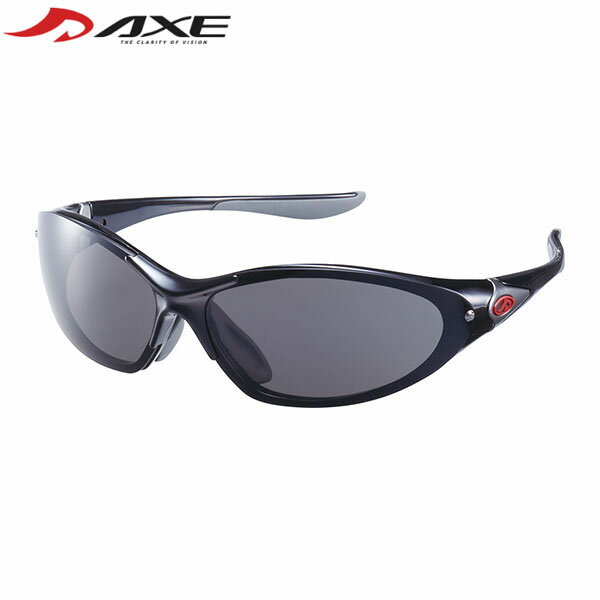 AXE アックス ランニング・サイクリング用 サングラス シャイニーブラック AS375R マルチスポーツ AXEAS375RSBK