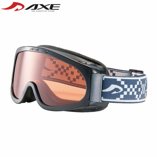 AXE アックス ゴーグル ジュニア＆キッズ用 ブラック AX220ST スキー スノーボード AXEAX220STBK