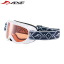 AXE アックス ゴーグル ホワイト AX250D スキー スノーボード AXEAX250DWT
