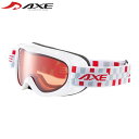 AXE アックス ゴーグル ジュニア&キッズ用 ホワイト AX250WD スキー スノーボード AXEAX250WDWT