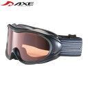 AXE アックス ゴーグル ブラック/オレンジ AX460D スキー スノーボード AXEAX460DBK