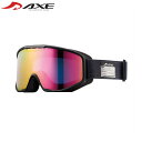 AXE アックス ゴーグル ピンクミラー AX800WCM スキー スノーボード AXEAX800WCMPK
