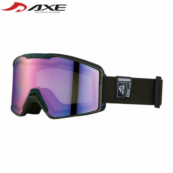 AXE アックス ゴーグル マットカーキ AX900WCM スキー スノーボード AXEAX900WCMKH