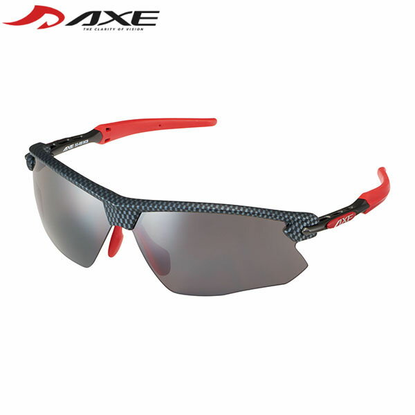 AXE アックス スポーツサングラス マットカーボン SG480 マルチスポーツ AXESG480MCB