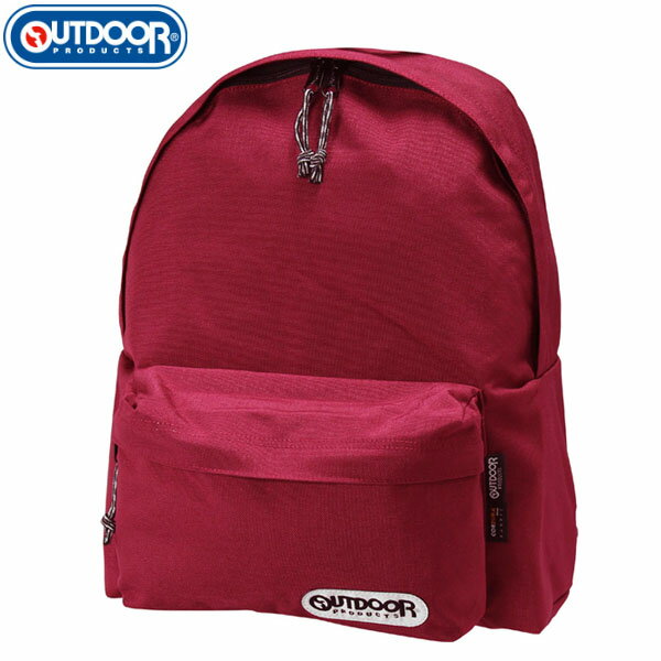 OUTDOOR - アウトドアプロダクツ OUTDOORPRODUCTS OD 452U スタンダードデイパック ワイン リュック ユニセックス レディース メンズ キッズ 旅行 通学 OUT6202044