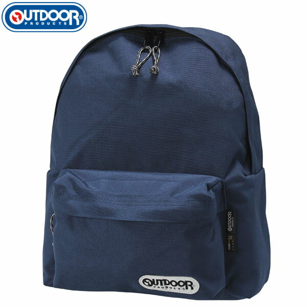 OUTDOOR - アウトドアプロダクツ OUTDOORPRODUCTS OD 452U スタンダードデイパック ネイビー リュック ユニセックス レディース メンズ キッズ 旅行 通学 OUT6202060