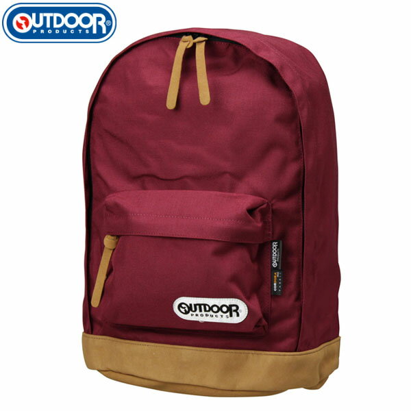 OUTDOOR - アウトドアプロダクツ OUTDOORPRODUCTS OD 4052EXPT スエード調底デイパック ワイン リュック ユニセックス レディース メンズ 旅行 通学 OUT6202144