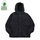 シエラデザインズ マウンテンパーカー メンズ レディース SHORT MOUNTAIN PARKA ブラック×ブラック SIERRA DESIGNS タウンユース カジュアル SER621002BLACKB