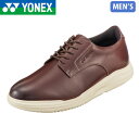 ヨネックス YONEX メンズ パワークッションM126 ブラウン ウォーキングシューズ スニーカー 軽量 衝撃吸収 撥水 抗菌防臭 YONSHWM126015