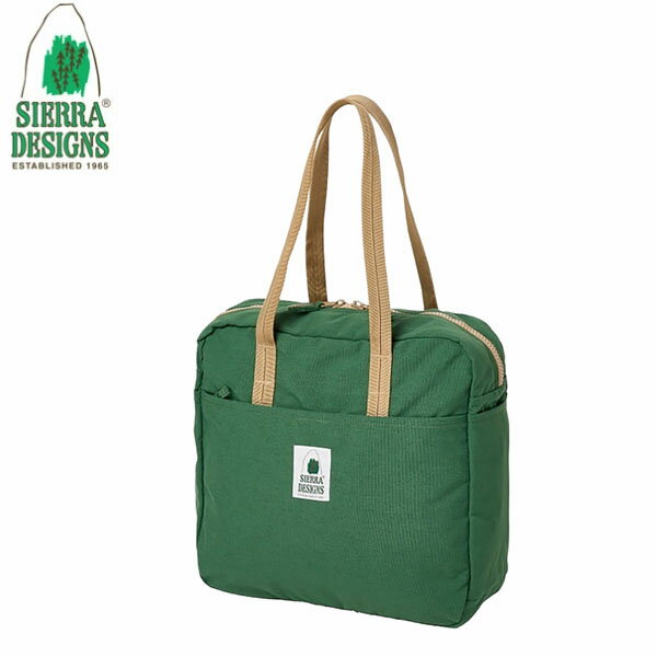 乐天商城 - シエラデザインズ SIERRA DESIGNS トートバッグ CLASSIC ZIP TOTE BAG グリーン ユニセックス 男女兼用 通勤 通学 ビジネス SERS2511GREEN