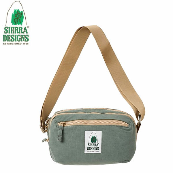 乐天商城 - シエラデザインズ SIERRA DESIGNS ショルダーバッグ SHOULDER POUCH セージ ユニセックス 男女兼用 通勤 通学 ビジネス SERS2512SAGE