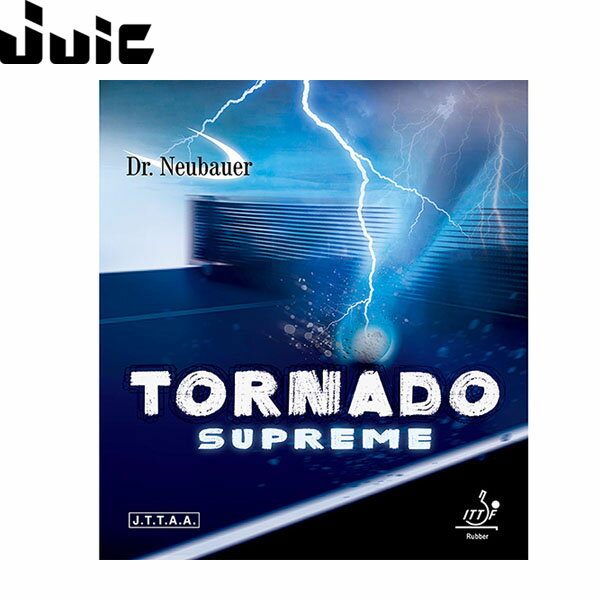 ジュウイック JUIC 卓球 ラバー ユニセックス Dr.Neubauer トルネードスプリーム (TORNADO SUPREME) レッド JUC1201RD