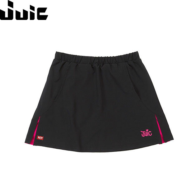 ジュウイック JUIC 卓球ウェア ゲームシャツ グランス ブラックピンク JUC5583BK