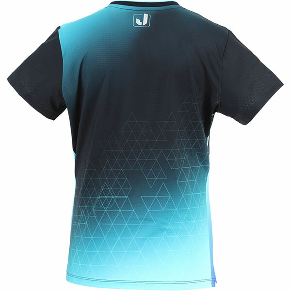 ジュウイック JUIC 卓球ウェア ゲームシャツ レディース JUICコーデS ブラックブルー JUC5672BB