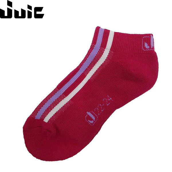ジュウイック JUIC 卓球 靴下 ラインソックス ピンク JUC6259MPI