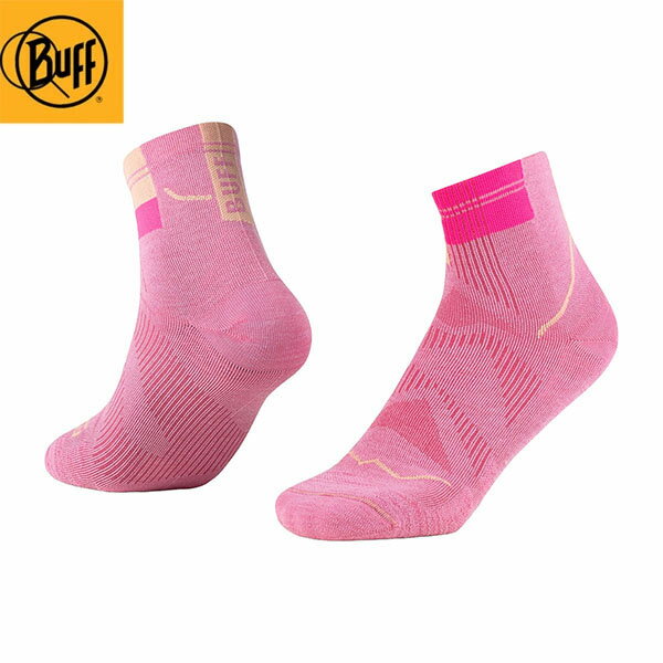バフ Buff 靴下 ソックス COOLNET QUARTER SOCKS CQ PINK S 軽量 通気性 スポーツ アクティブ アウトドア BUF604880