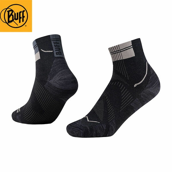 バフ Buff 靴下 ソックス COOLNET QUARTER SOCKS CQ BLACK S 軽量 通気性 スポーツ アクティブ アウトドア BUF605122