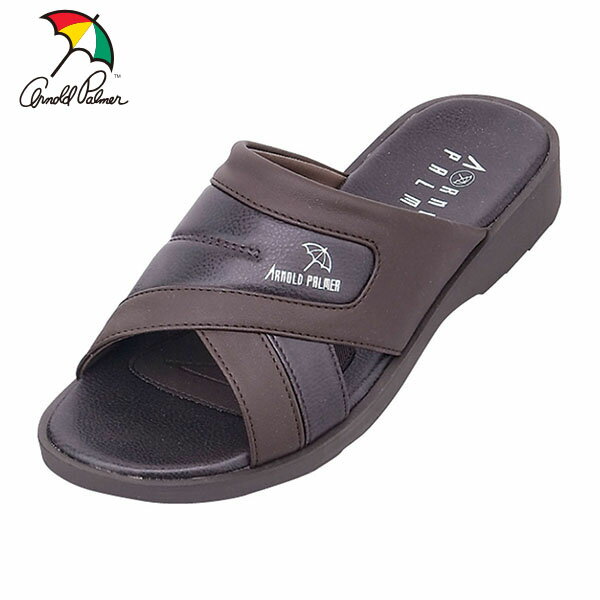 アーノルドパーマー メンズウレタンヘップサンダル D.ブラウン AP2055 カジュアル シューズ Arnold Palmer ANPAP2055208